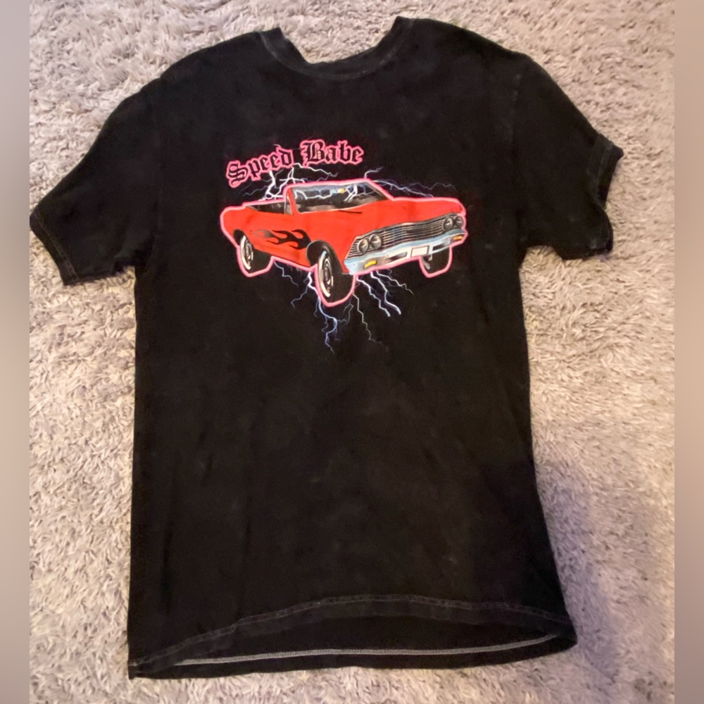 Speed babe car t shirt